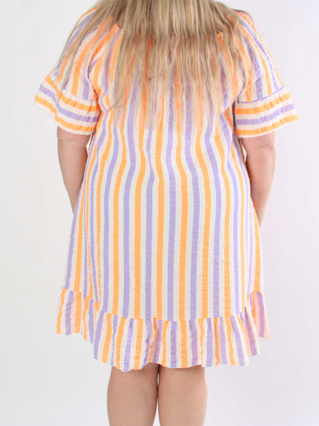 MIRELLA™ | SOFT STRIPED COTTON DRESS