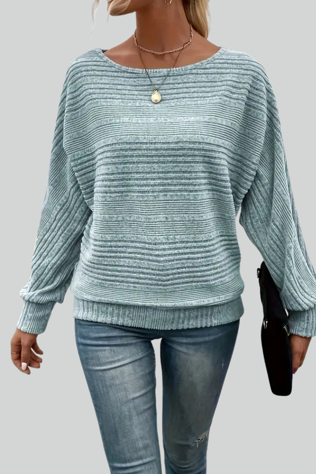 The Coastal Ribbed Sweater