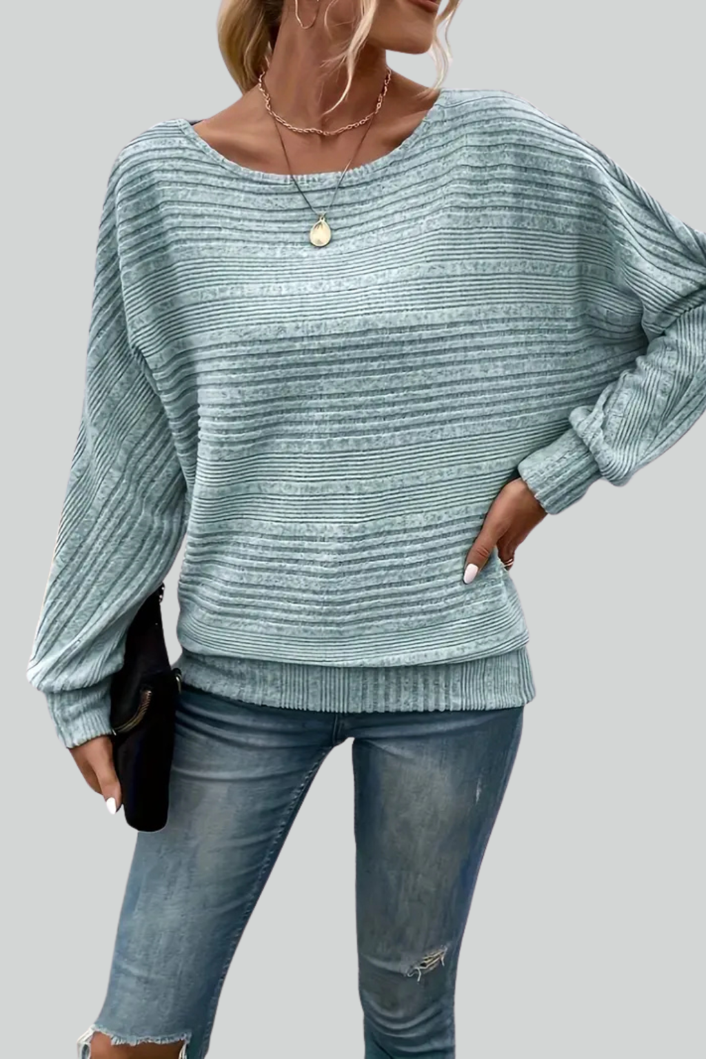 The Coastal Ribbed Sweater