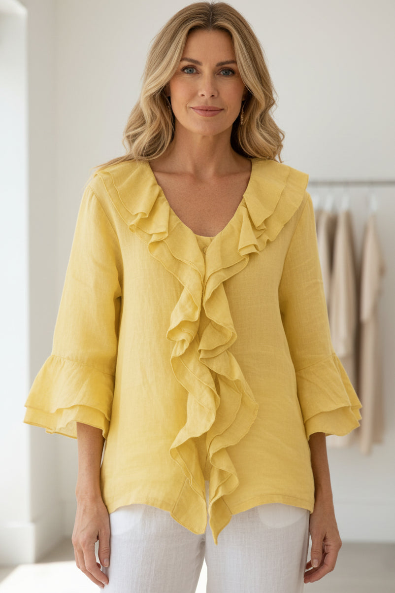 VIRGINIA - 3/4 SLEEVE SHIRT