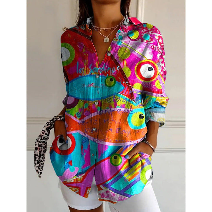 Nerina™ | Ocean Blouse