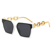 White Frame & Black Lenses