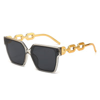 Clear Frame & Black Lenses