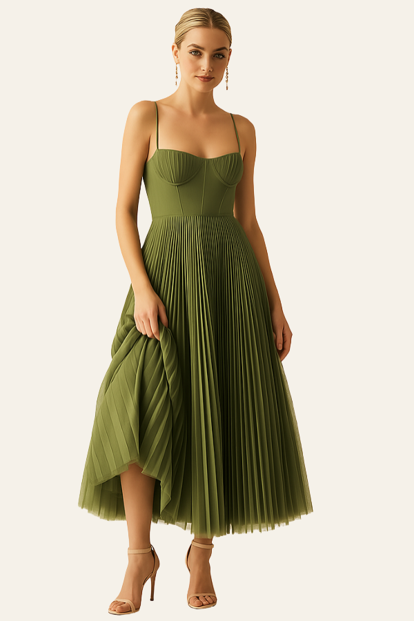 ELOISE | TULLE MIDI DRESS