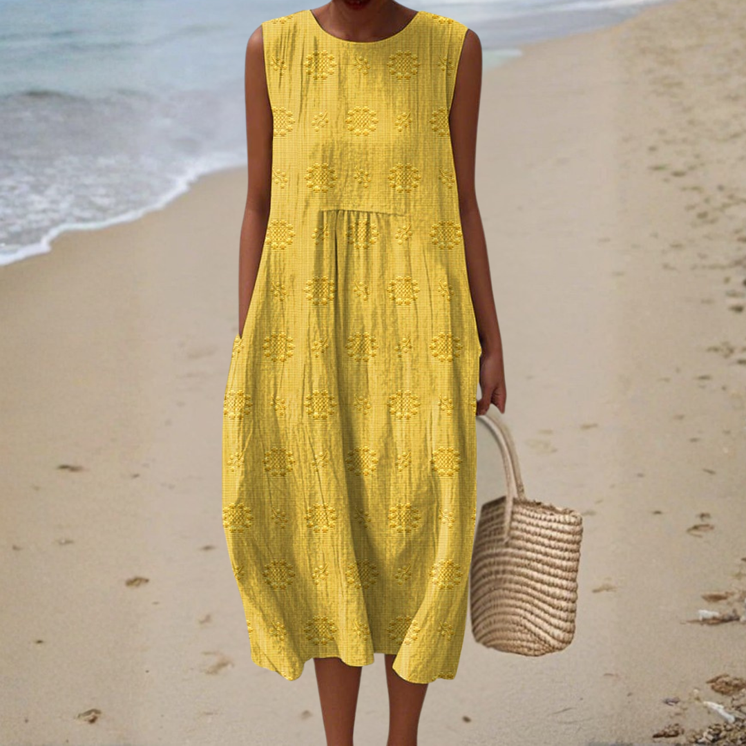 Camillea™ | Sleeveless Dress With Pockets