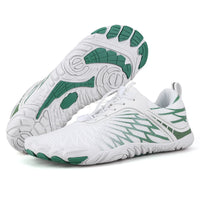 Emerald Green & White