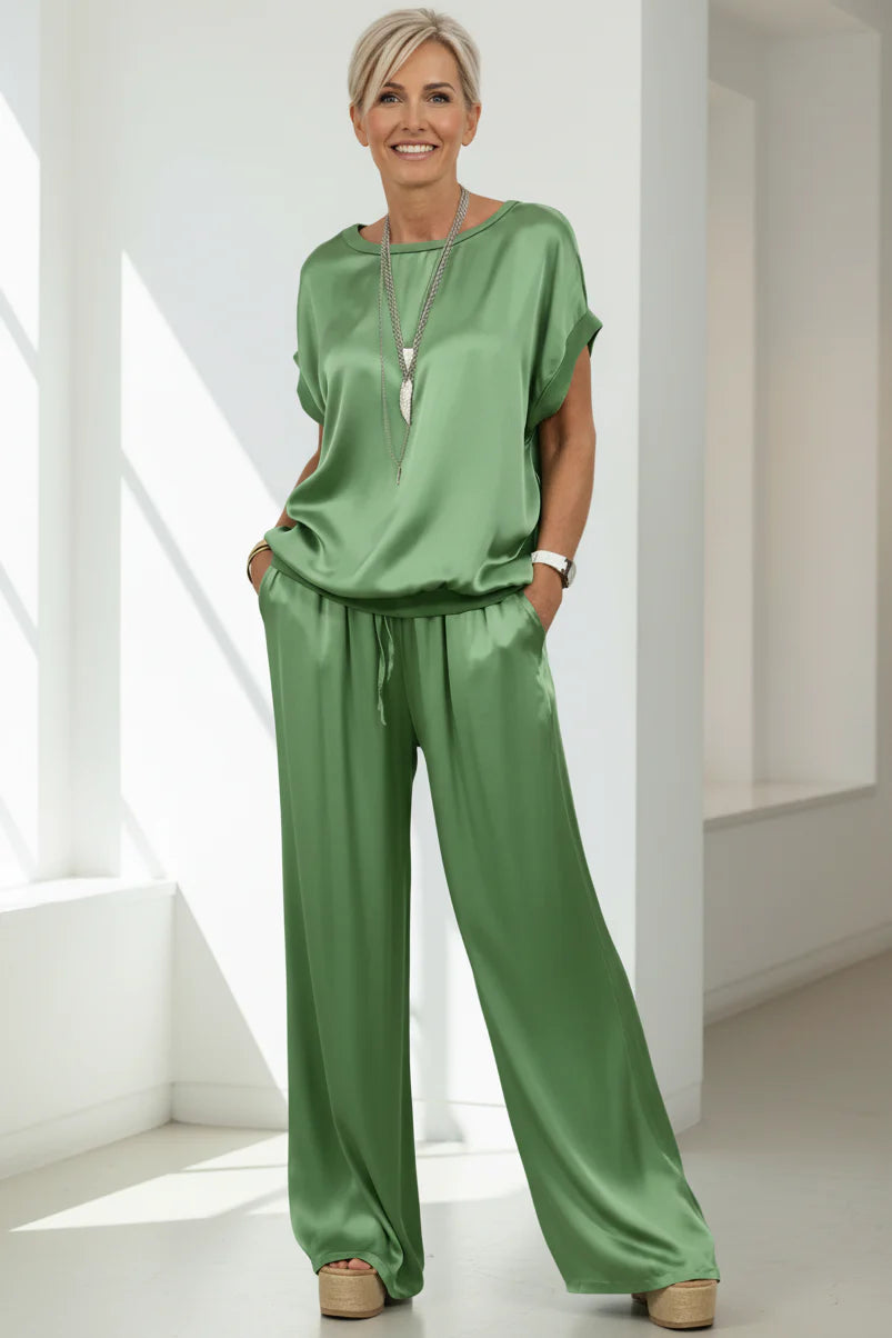 ELARA – SATIN GLOW CO-ORD