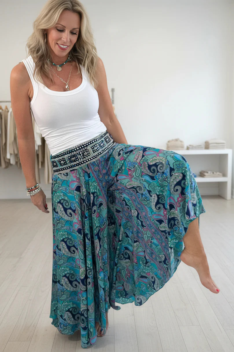 LAYLA - WIDE-LEG TROUSERS