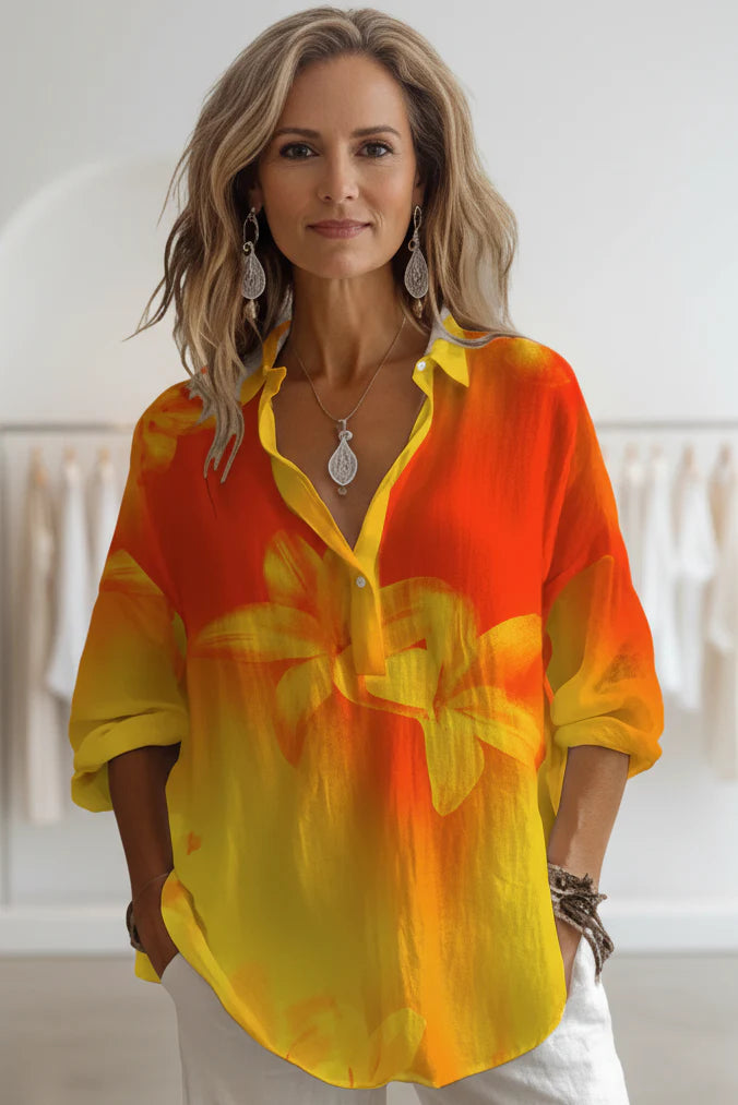 KAIA - TROPICAL PARADISE SHIRT