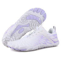 Violet Purple & White