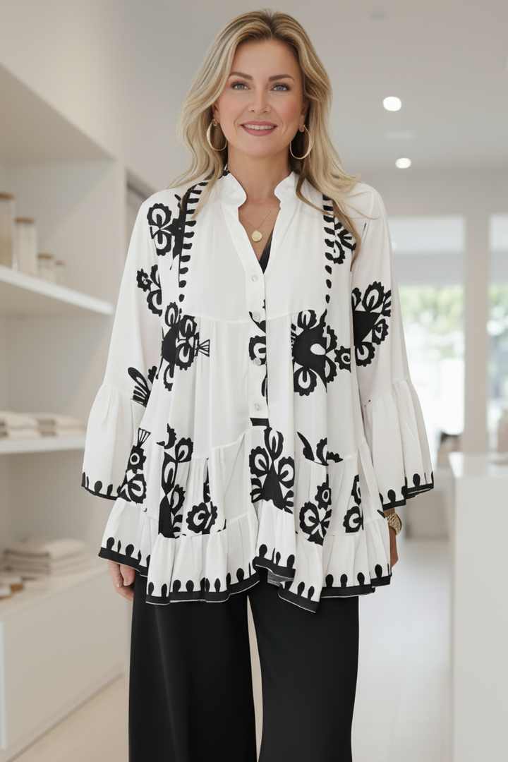 JORDANA - COASTAL BOHO TOP