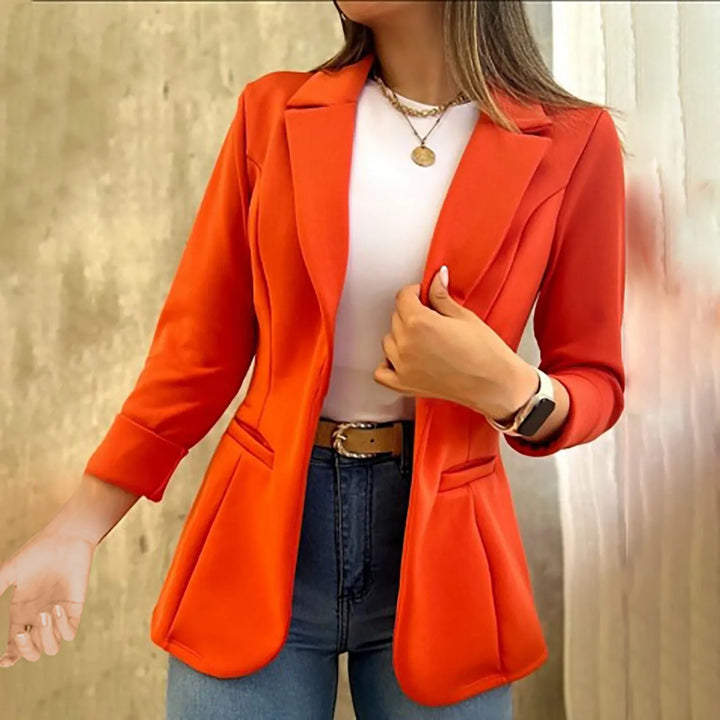 Aria™ - Minimalist Long Sleeve Blazer