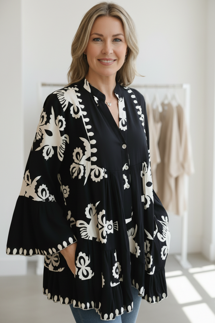 JORDANA - COASTAL BOHO TOP