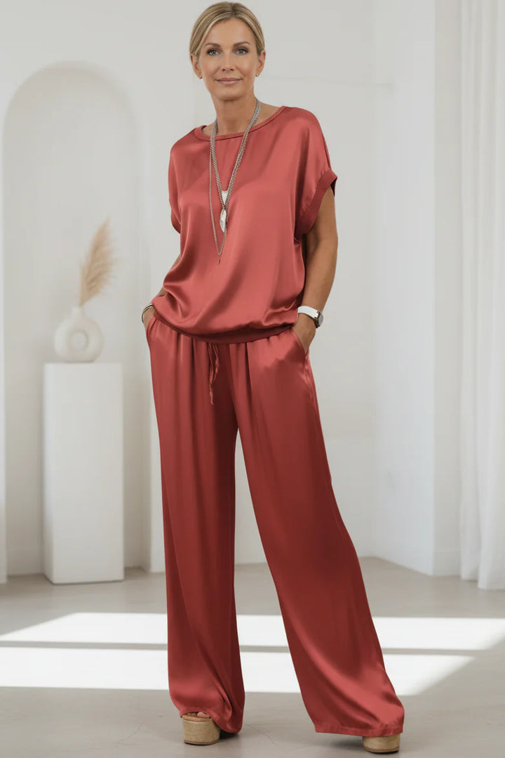 ELARA – SATIN GLOW CO-ORD