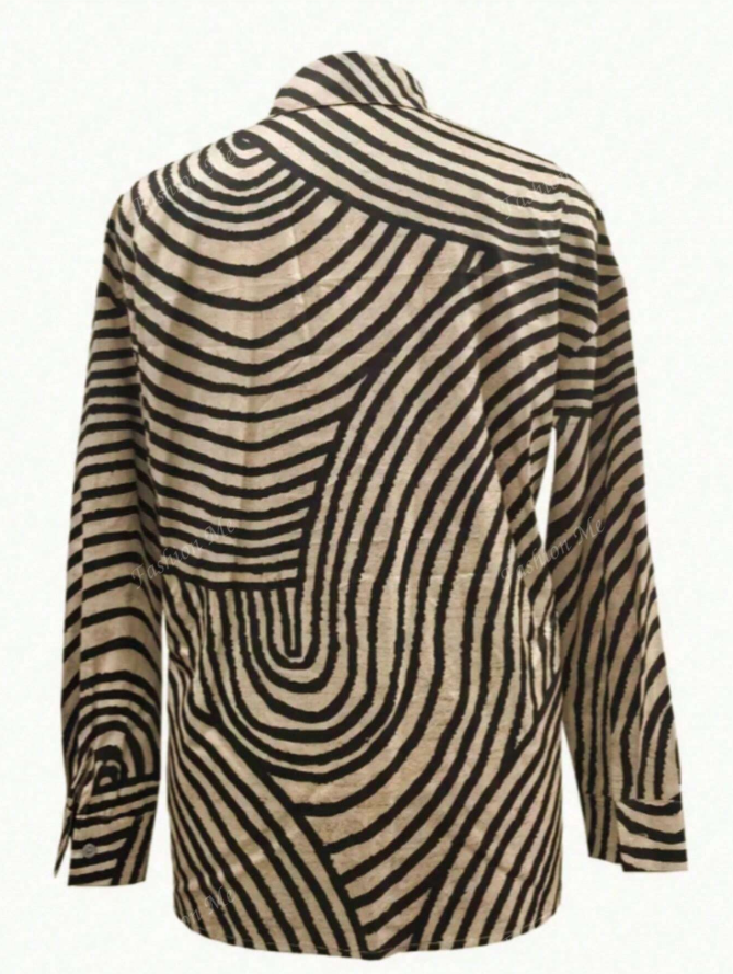 Marlin™ | Geometric Blouse