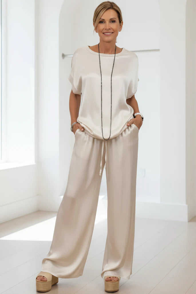 ELARA – SATIN GLOW CO-ORD