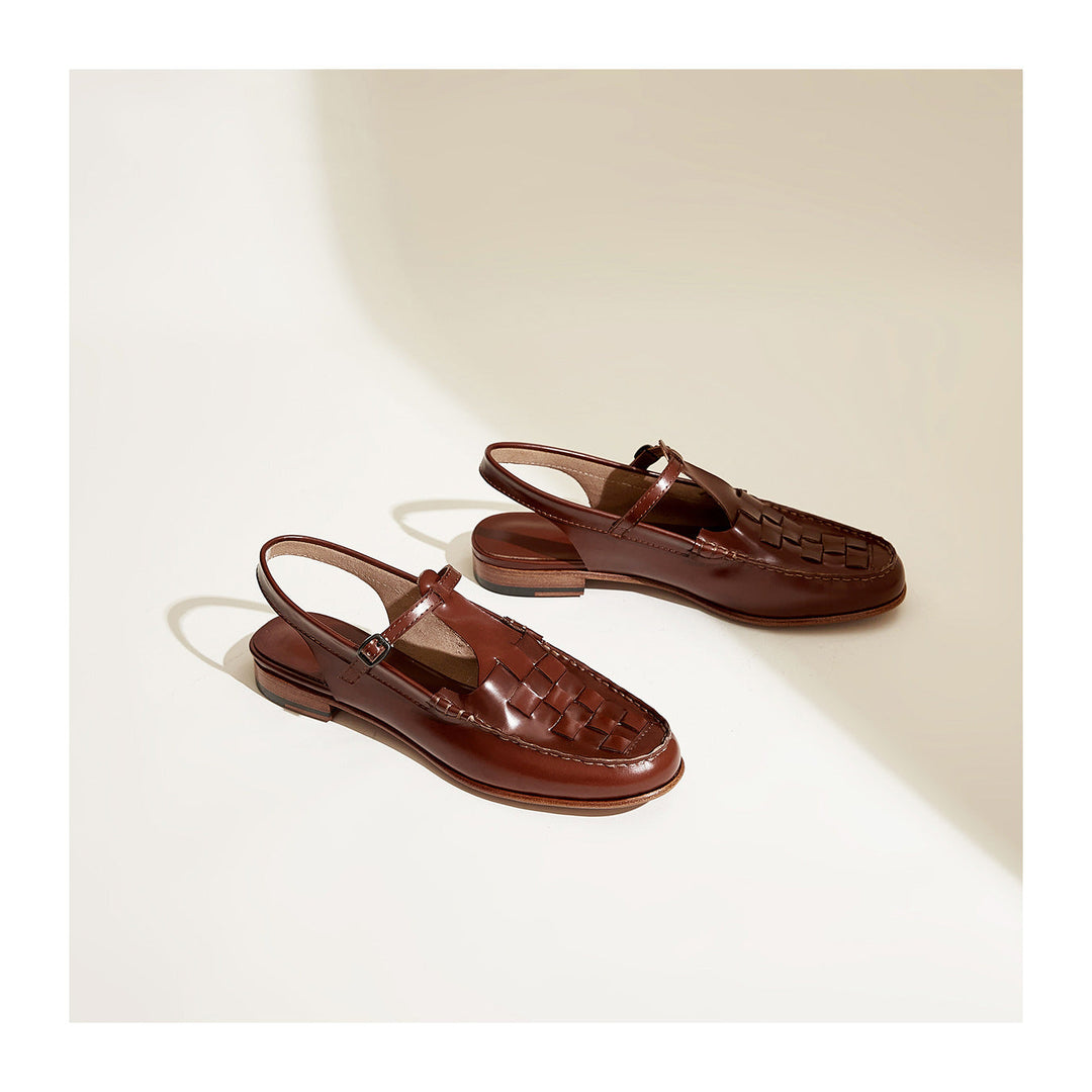 Eliara™ | Woven Charm Sandals