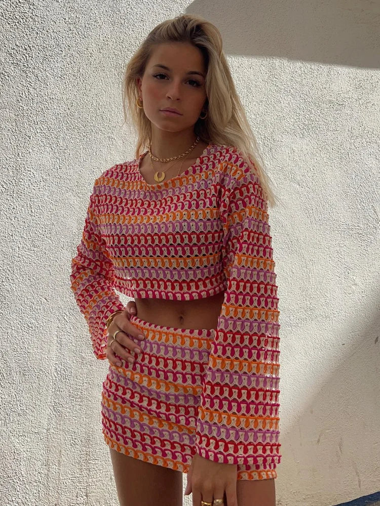 RENAYA – FLARED TWO-PIECE SET