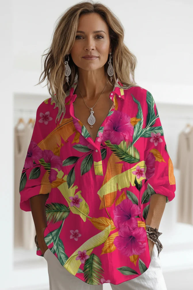 KAIA - TROPICAL PARADISE SHIRT