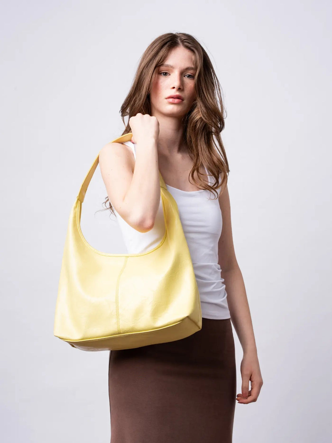Scarlett Distressed Leather Tote