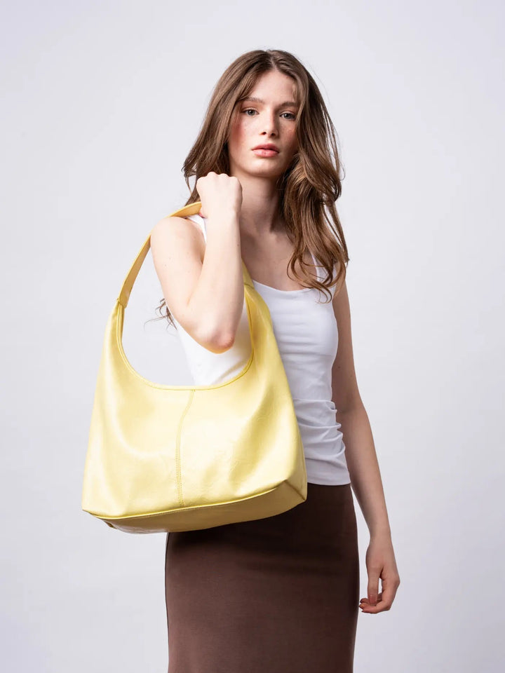 Scarlett Distressed Leather Tote