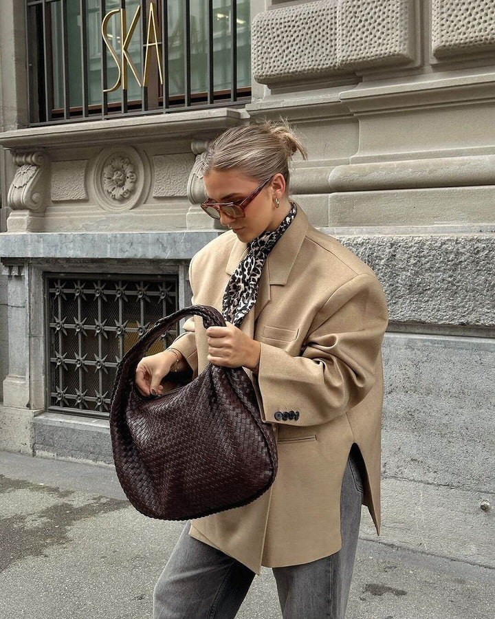 Sophie Woven Shoulder Bag