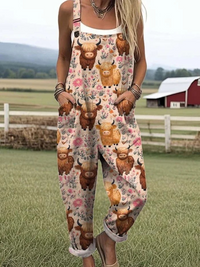 Highland Cow Beige