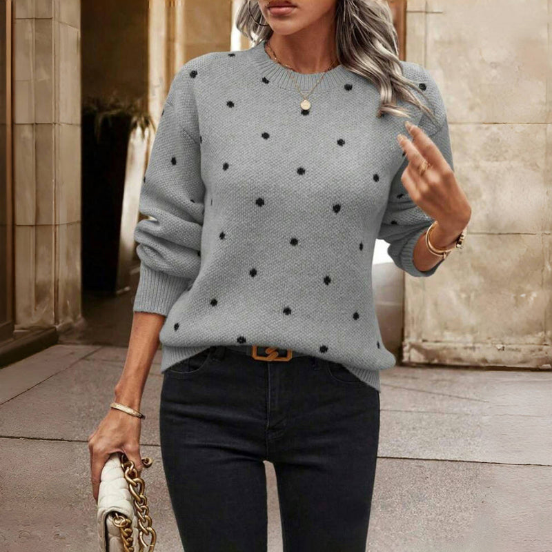 The Dot Knit Sweater