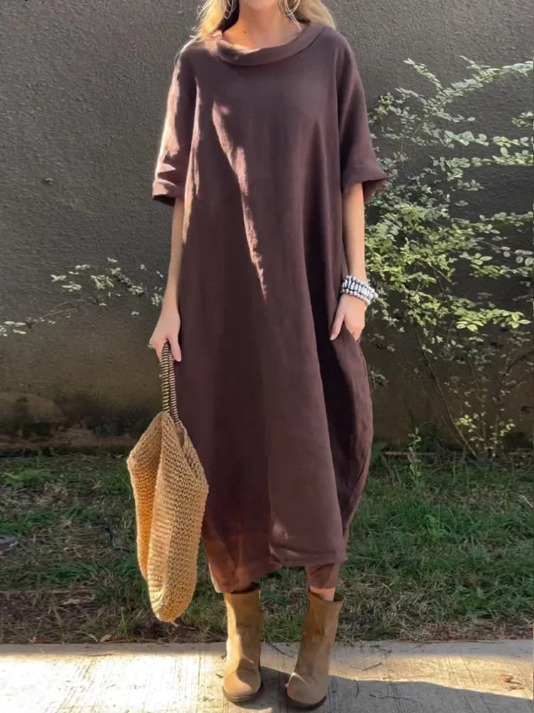 Lyra™ | Casual Maxi Dress