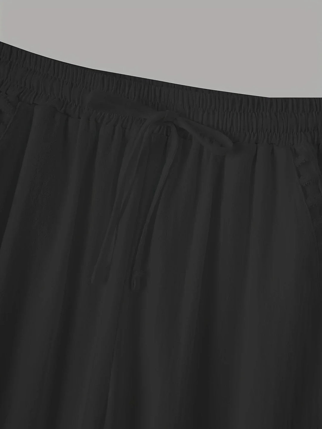 Tracey Contrast Trim Cropped Pants