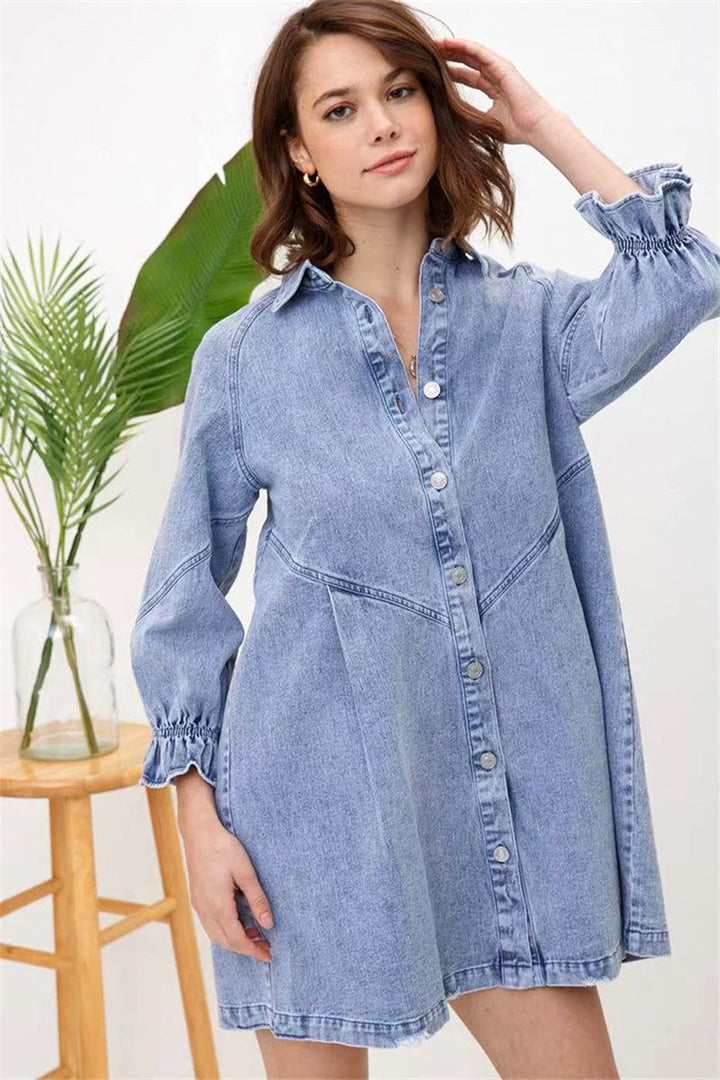 The Effortless Denim Dress