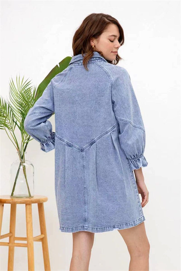 The Effortless Denim Dress