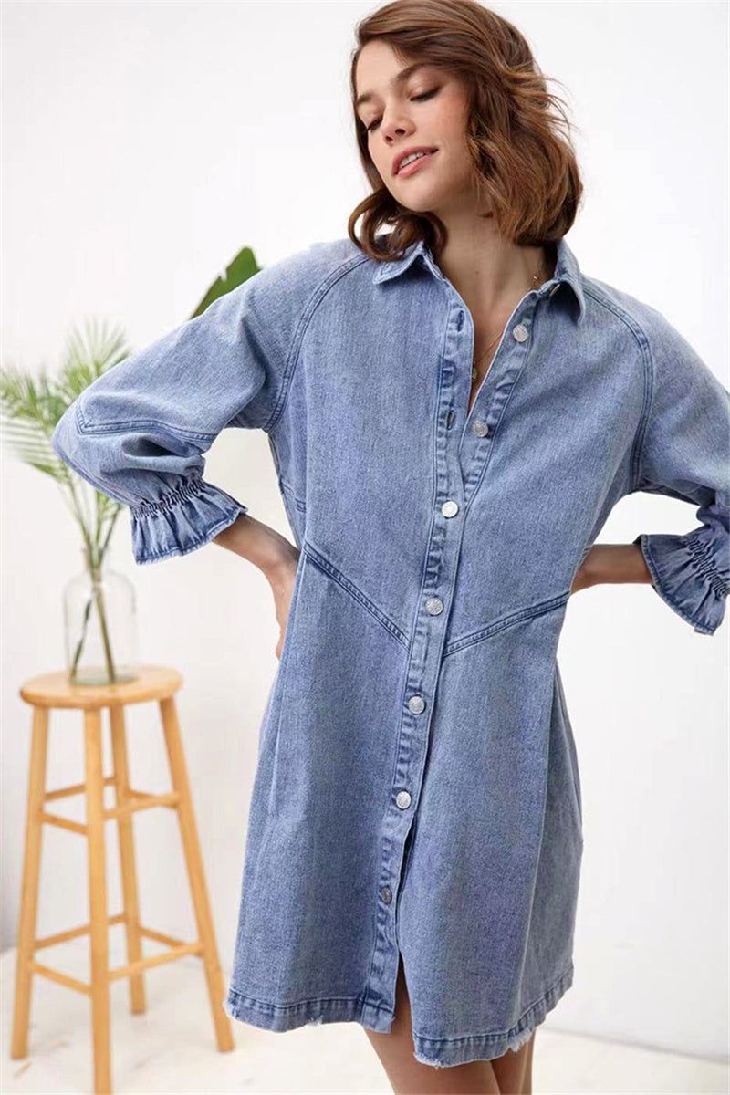 The Effortless Denim Dress