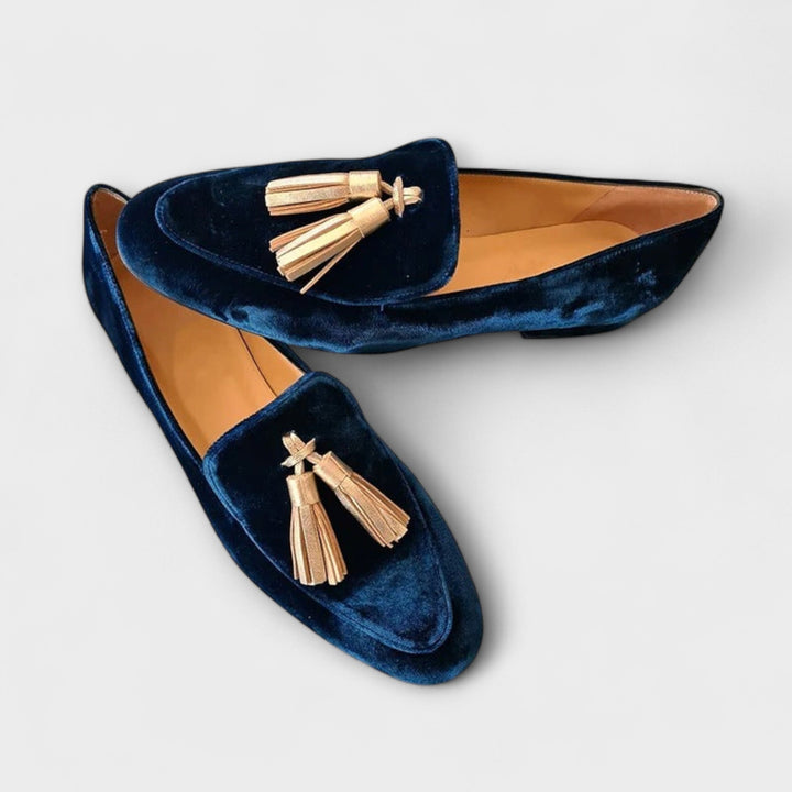 LOVRA™  | Velvet Tassel Loafers