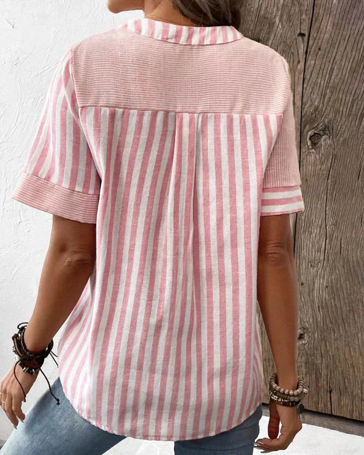 Scottie - Soft Striped Blouse
