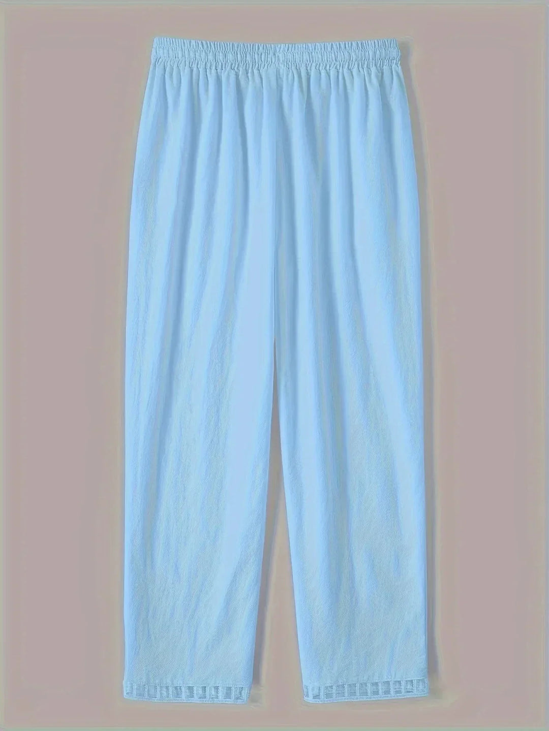 Tracey Contrast Trim Cropped Pants