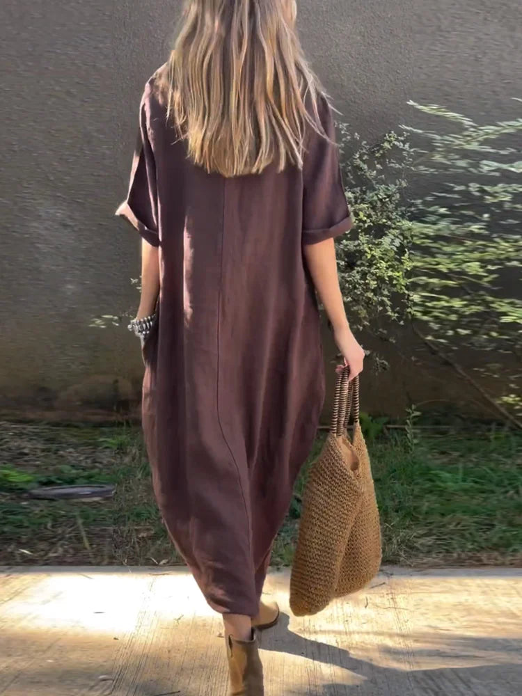 Lyra™ | Casual Maxi Dress