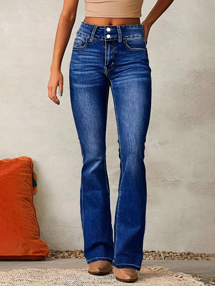Ivana High-Waisted Flared Jeans
