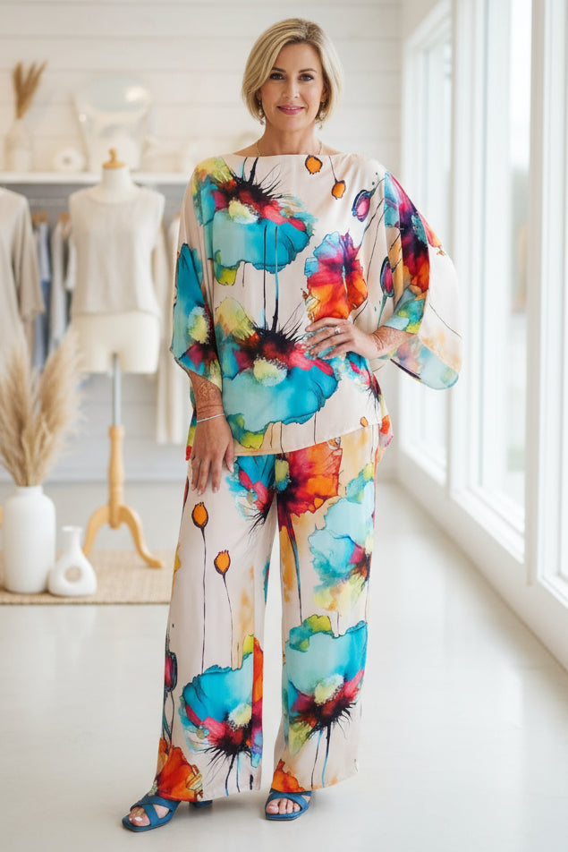 JANELLE - COLOURFUL TWO-PIECE SET