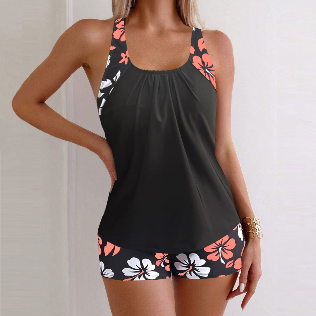 Amaya | Floral Tankini Set