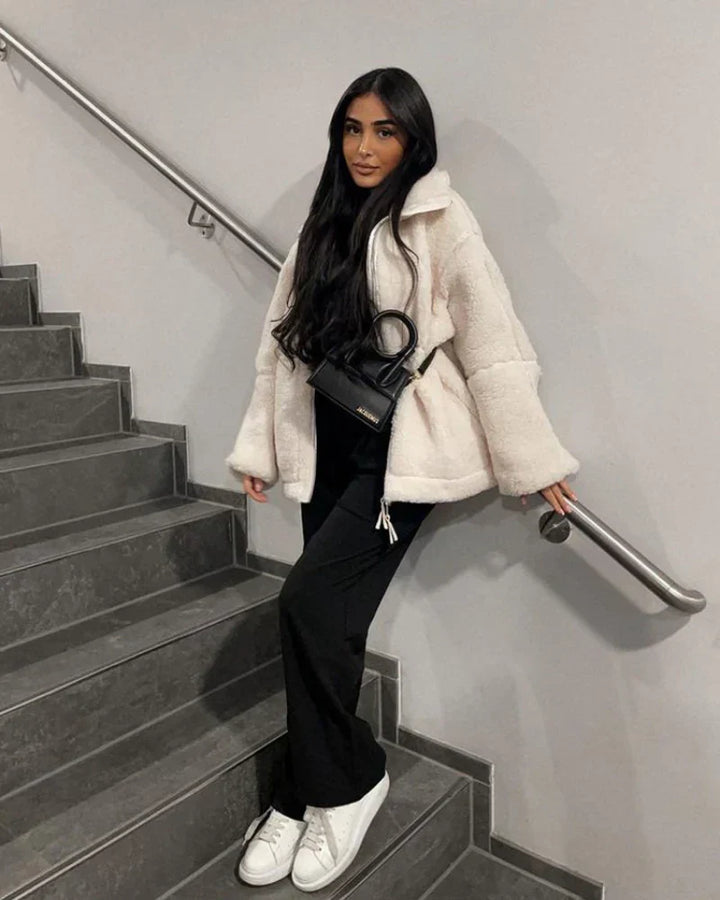 Trenorra™ | Collar Zip-up Coat