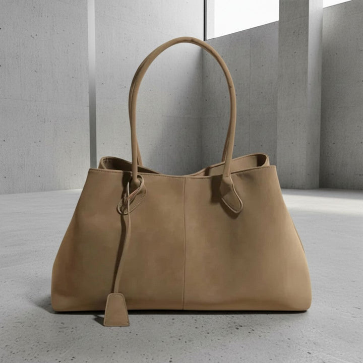 The Amara Suede Tote Bag