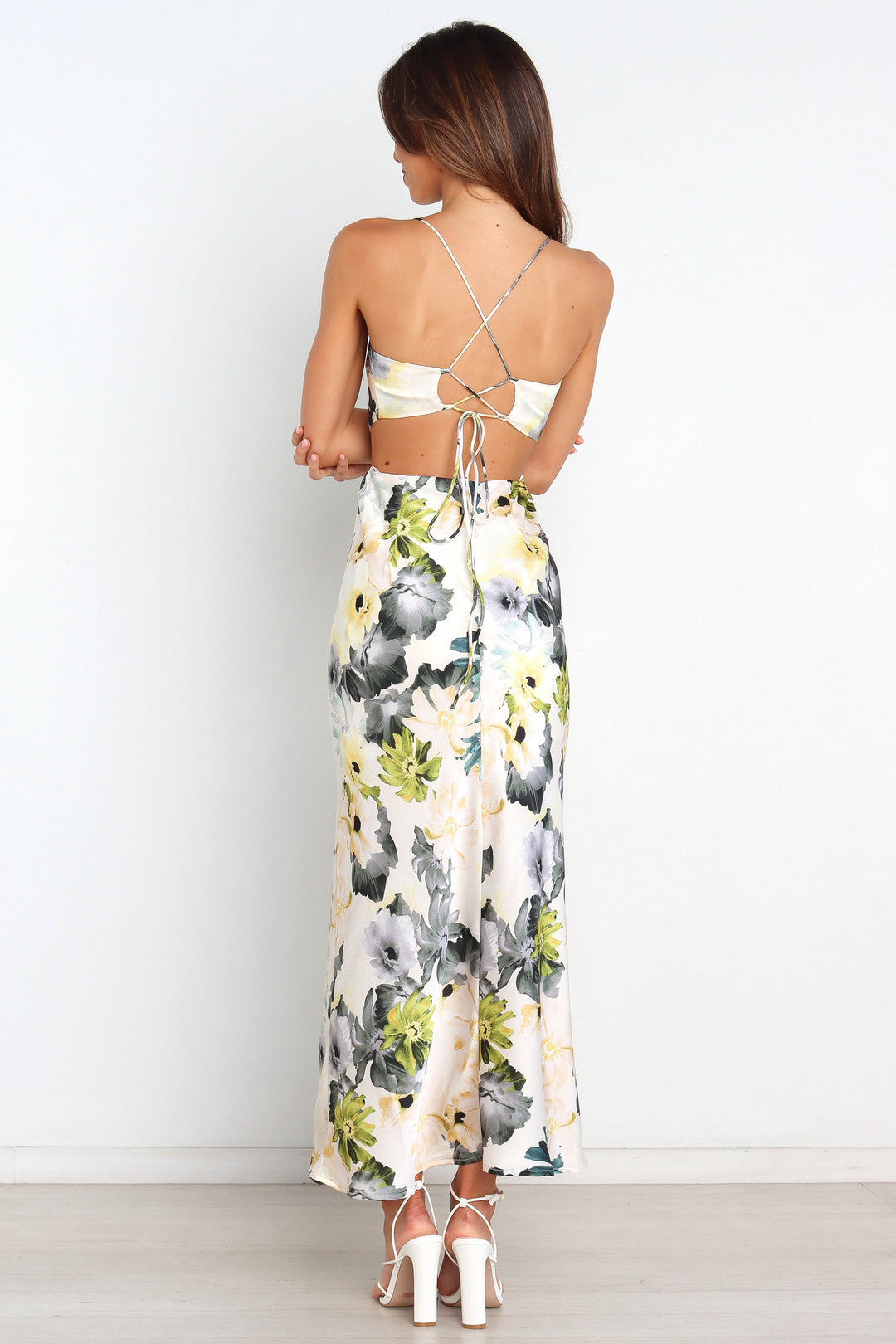 ALINA | FLORAL PRINT MAXI DRESS