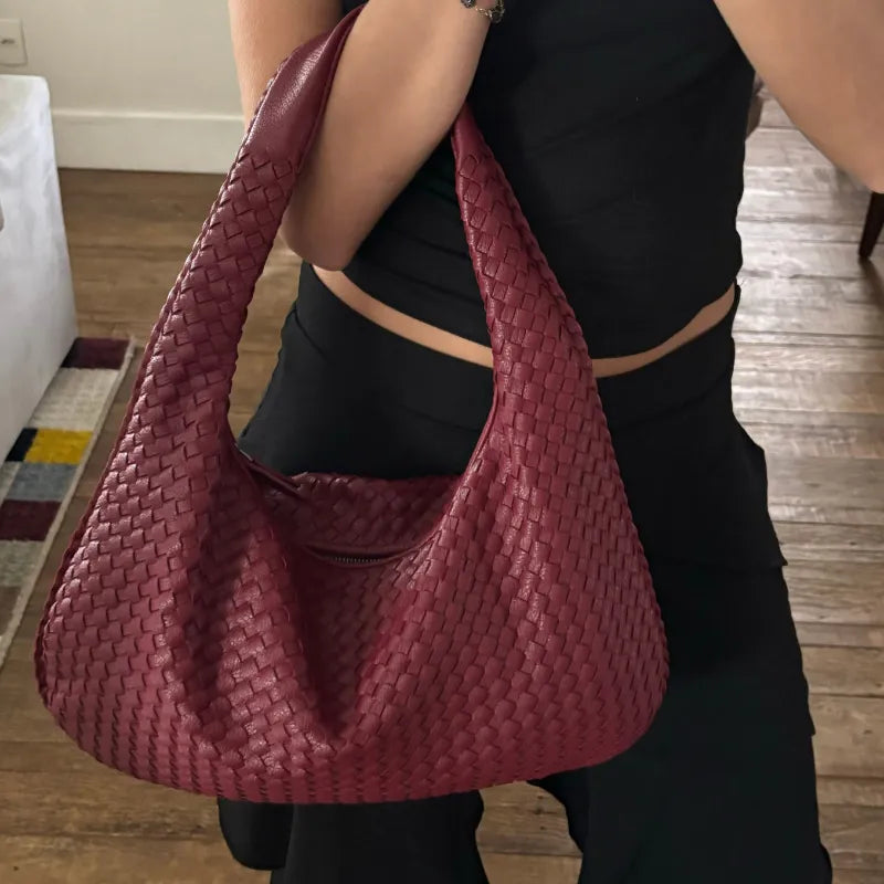 Sophie Woven Shoulder Bag