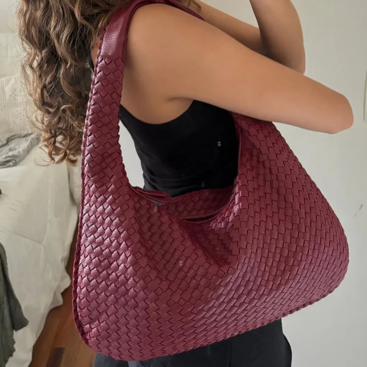 Sophie Woven Shoulder Bag
