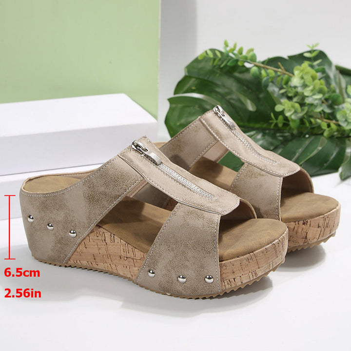 Elisara™ | Cushioned Everyday Wedge Sandals